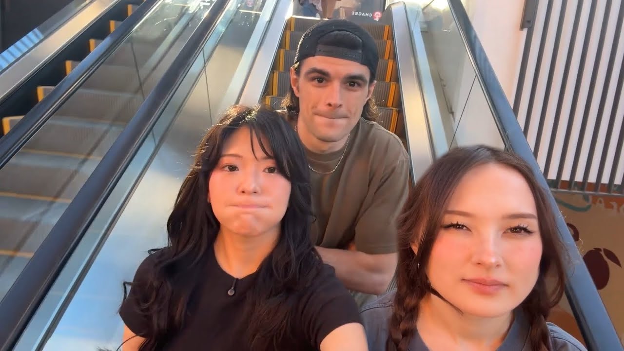 Tina, Foolish, and Miyoung Go Shopping