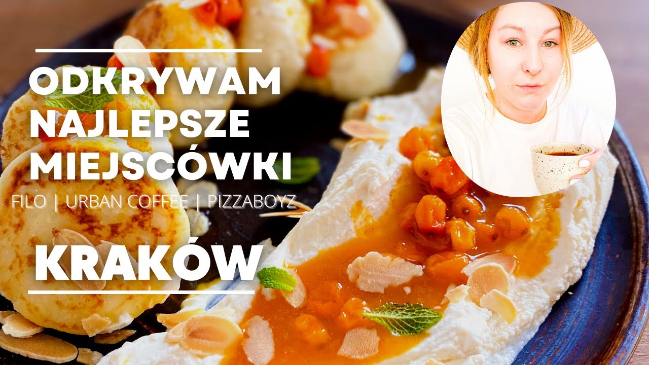 KRAKÓW: Odkrywam GASTRO miejscówki! | FILO, Urban Coffee, Pizza Boyz | #2