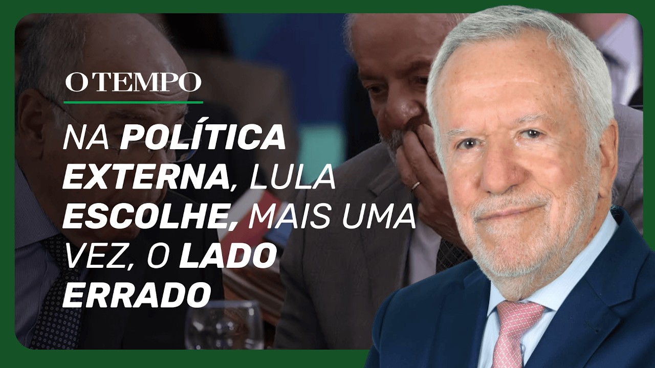 Política externa de Lula erra de novo após ataque ao Irã | Alexandre Garcia