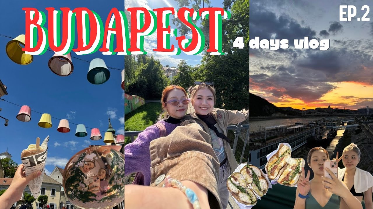 BUDAPEST VLOG🇭🇺【EP.2】初次體驗 thermal bath⛲️ 全世界最美的麥當勞🍟 聖安德烈小鎮day trip☂️ | melodychow🧚🏻‍♀️🩷