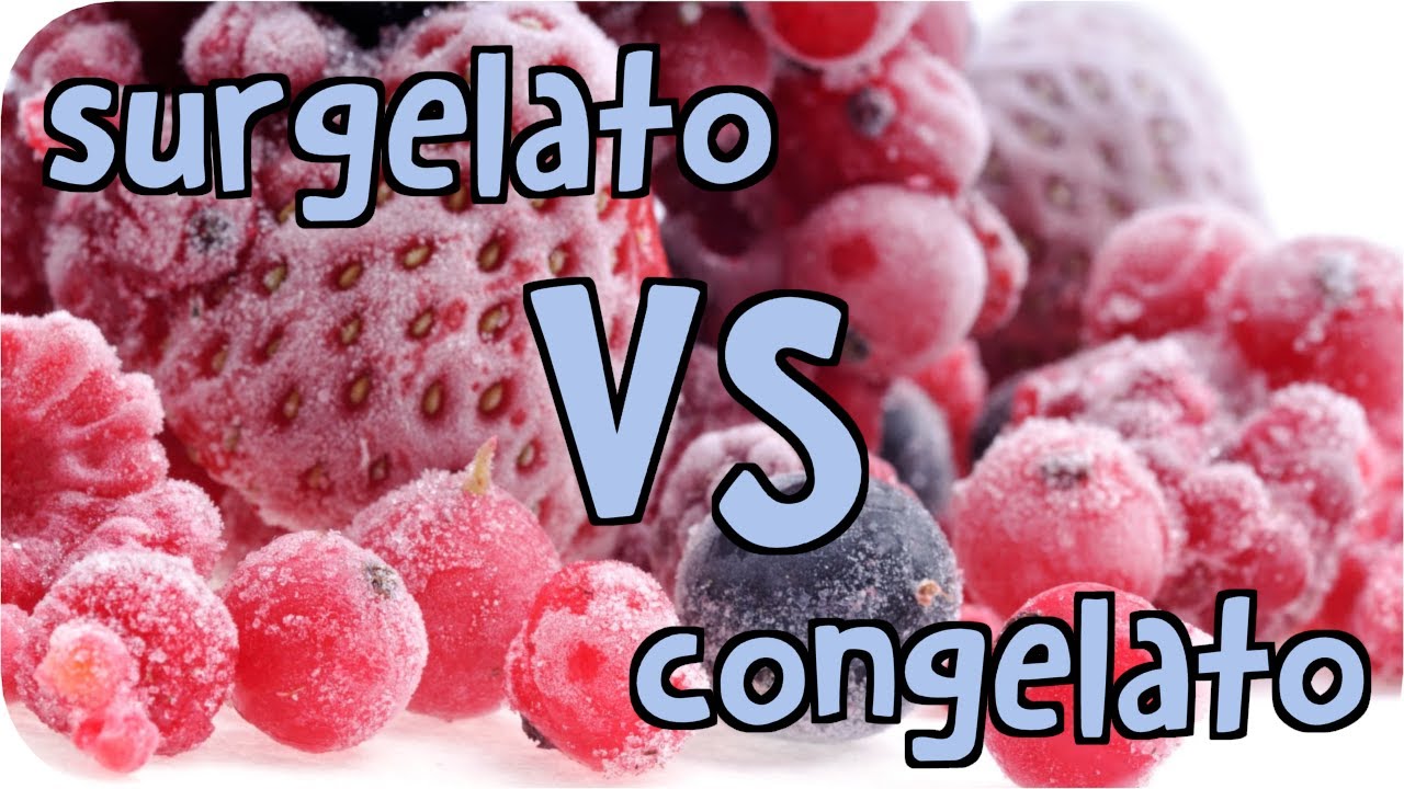 SURGELATO vs CONGELATO - che differenza c'&egrave;? [ PROFESSOR LELE ci spiega  #38 ]