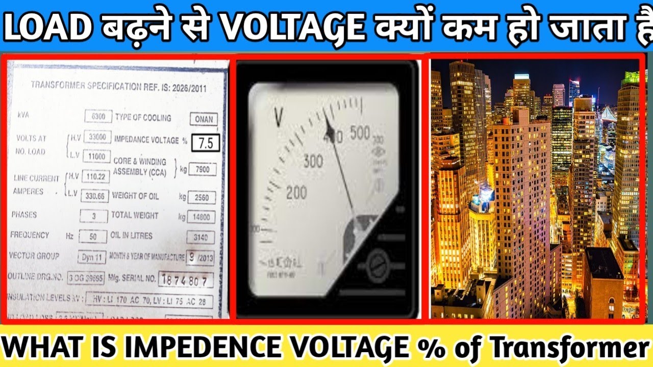 WHY VOLTAGE DECREASES WITH INCREASE IN LOAD? LOAD बढ़ने से VOLTAGE क्यों कम हो जाता है?VOLTAGE Drop.