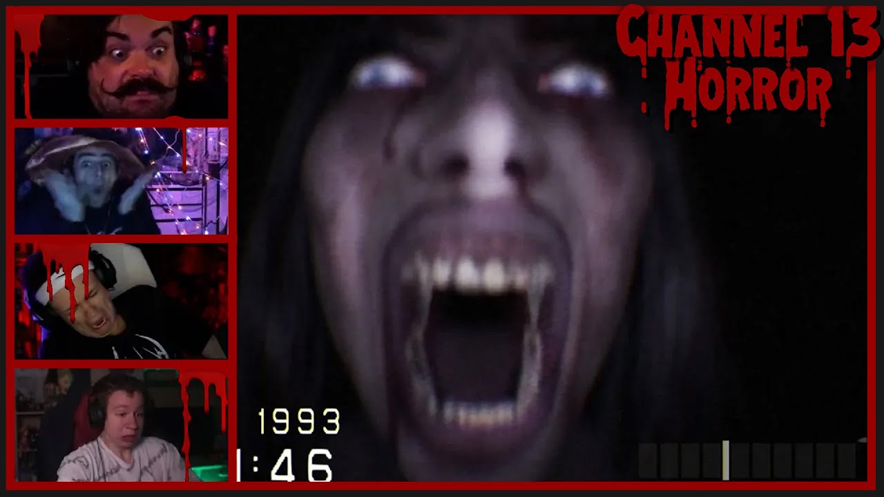 DON'T SCREAM Gamers React to Horror Games - Jumpscares - Number 1