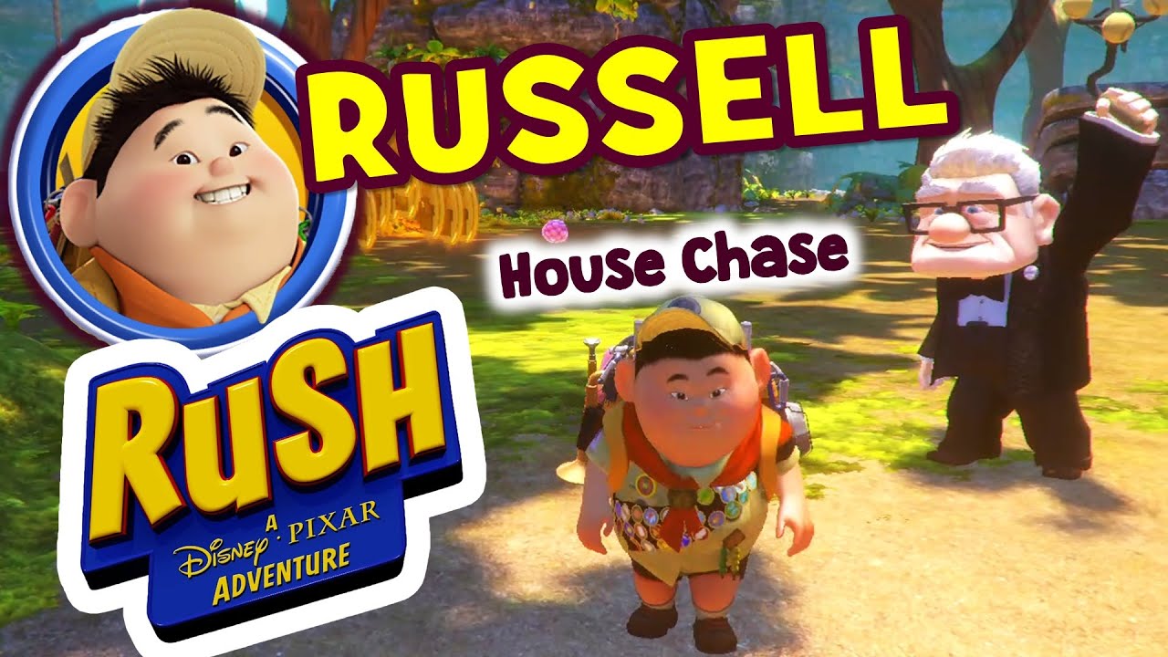 Up World (RUSSELL) House Chase - Rush: A Disney-Pixar Adventure (XBOX & PC)
