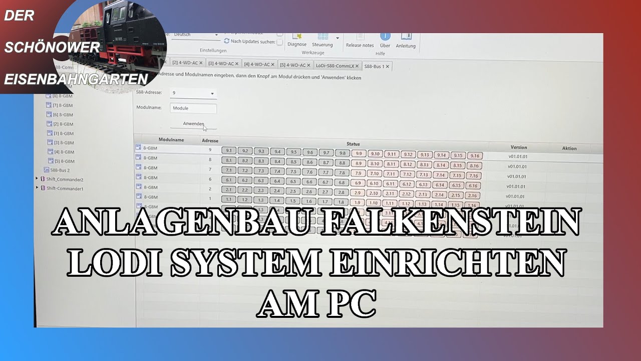 LoDi System Einrichten am PC Märklin C Gleis Modellbahn kompletter Anlagenbau Falkenstein Folge 19