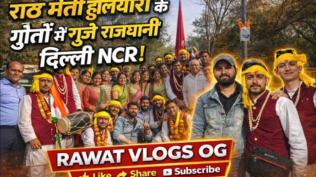 राठ मैती होलियारो टीम सचिन पसोला टीम के गीतों में पुरी राजधानी दिल्ली NCR गूंज उठीं भाउक हुए लोग ❤️