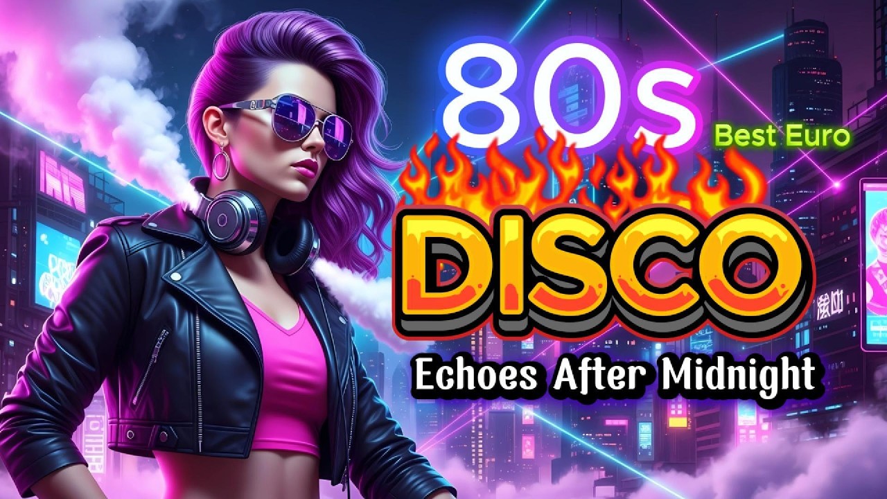 80s Euro Disco – Echoes After Midnight – Dance Music 80s and 90s ✨ (RetroNeon 80)