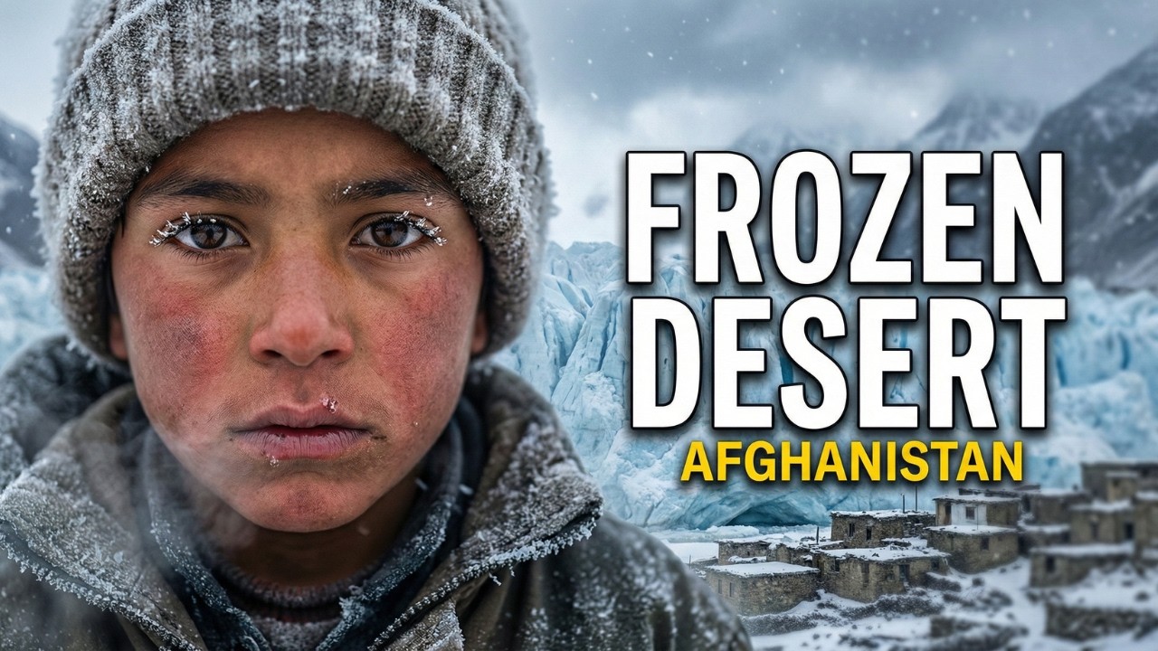 Living on the Edge of a Glacier | How Afghan Families Survive the Frozen Desert