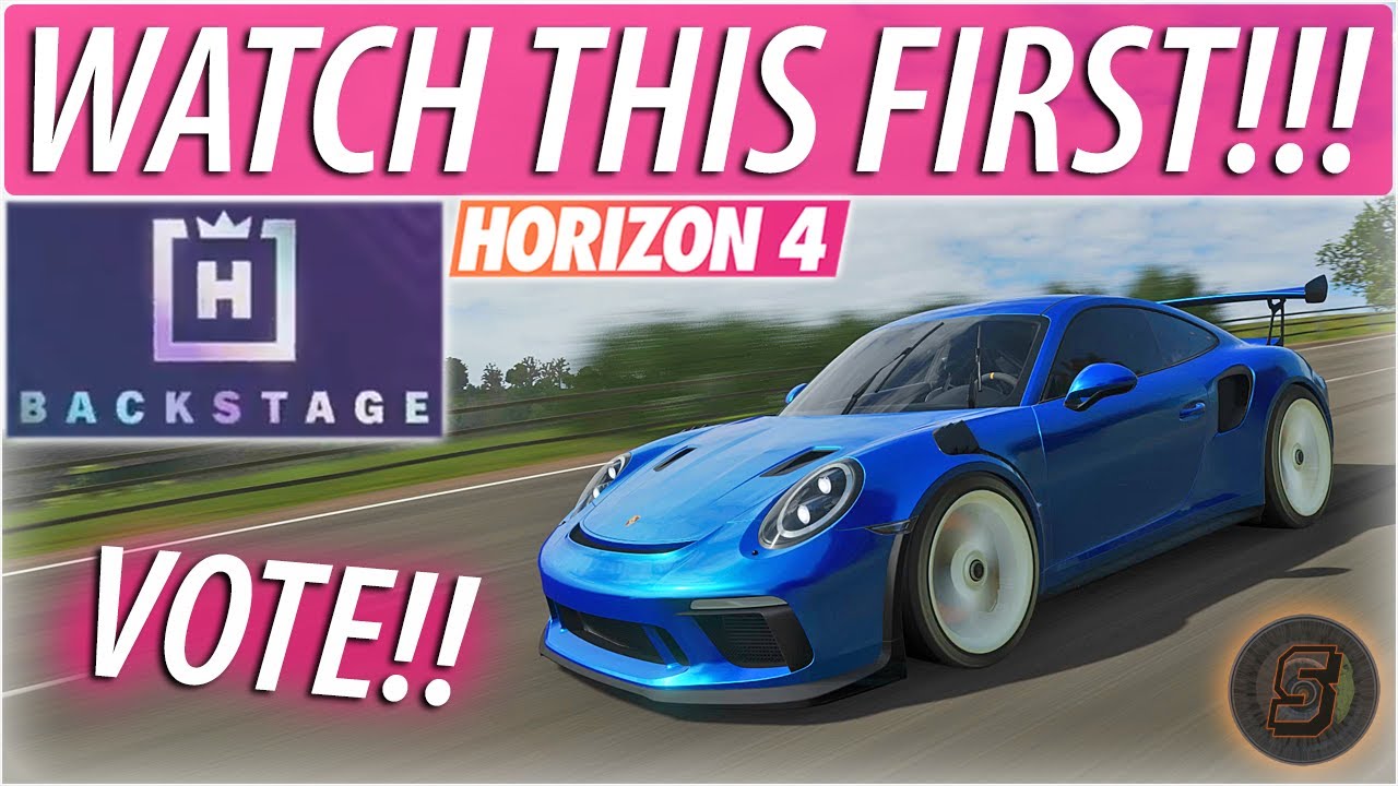 HORIZON BACKSTAGE October 15TH COMMUNITY VOTE Forza Horizon 4 Horizon Backstage Cars FH4 Update 28
