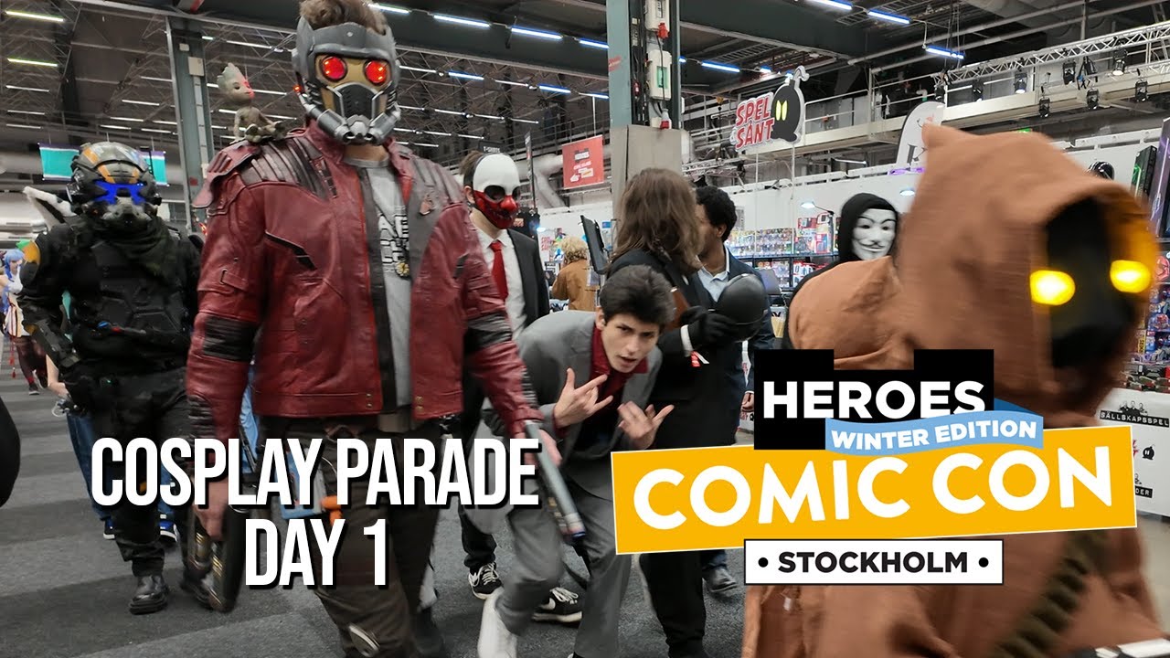 Cosplay Parade @ Comic Con Stockholm | Day 1 - Friday