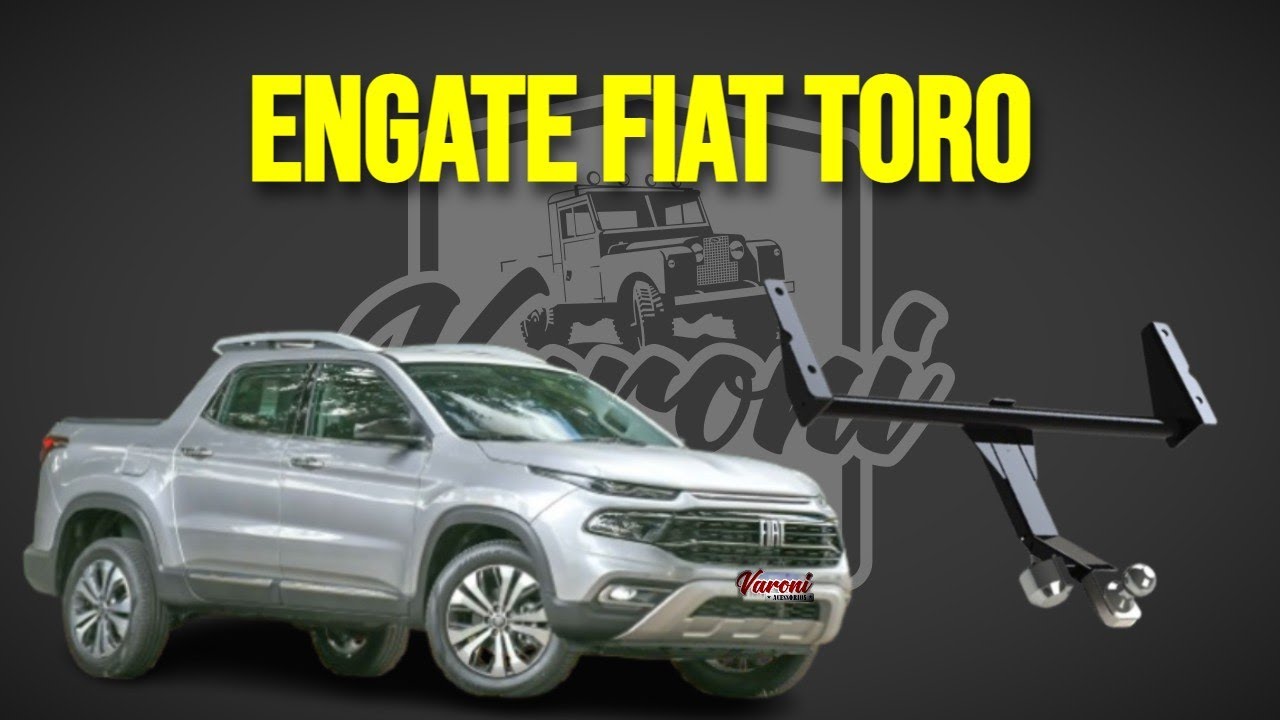 COMO INSTALAR ENGATE REBOQUE FIAT TORO