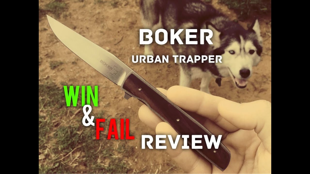 Boker Urban Trapper Knife Review - Wins and Fails