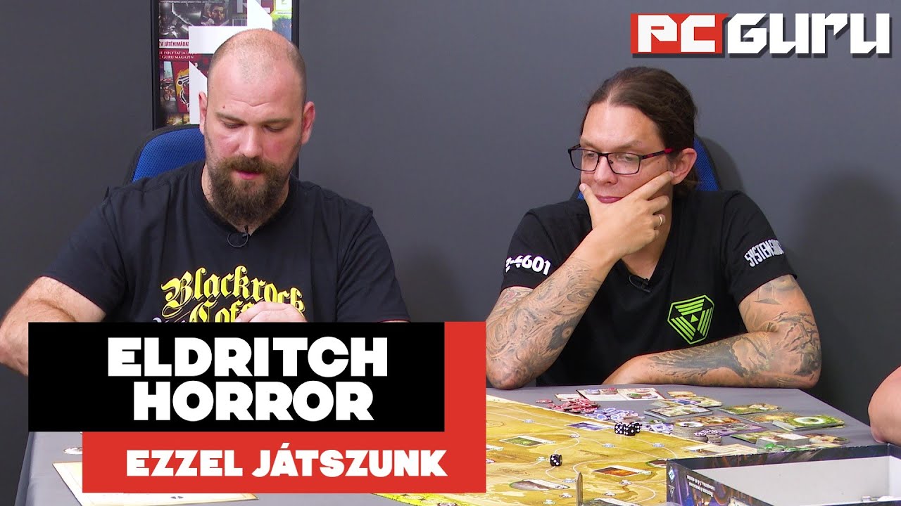 Leskelődik egy Mérhetetlen Vén ► Eldritch Horror - Ezzel játszunk