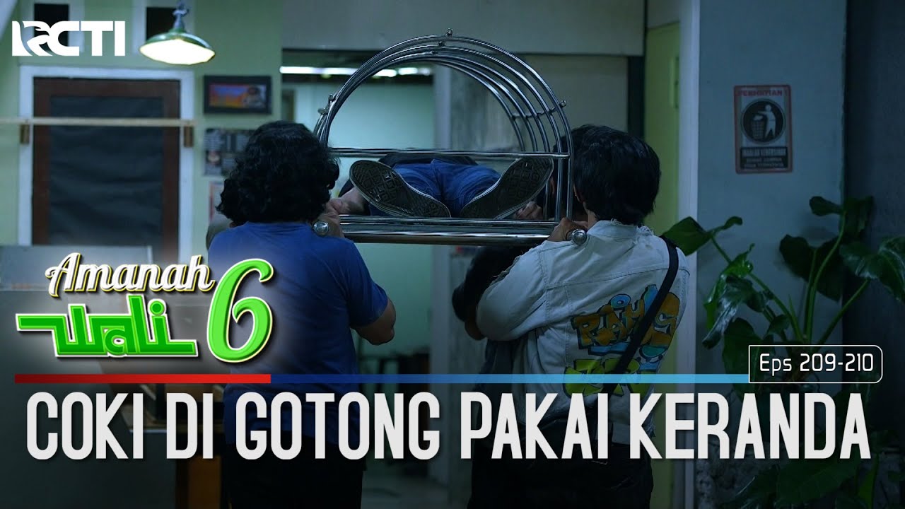 Kenapanih!! Coki Minta Di Gotong Pakai Keranda - Amanah Wali 6