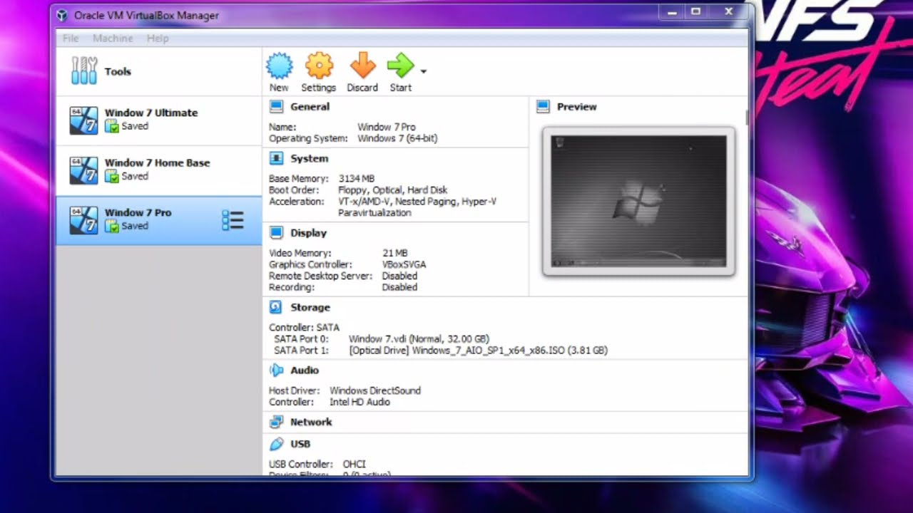 How to Setup a LAN Network in 3 OS in Virtual box (Window 7) File Sharing