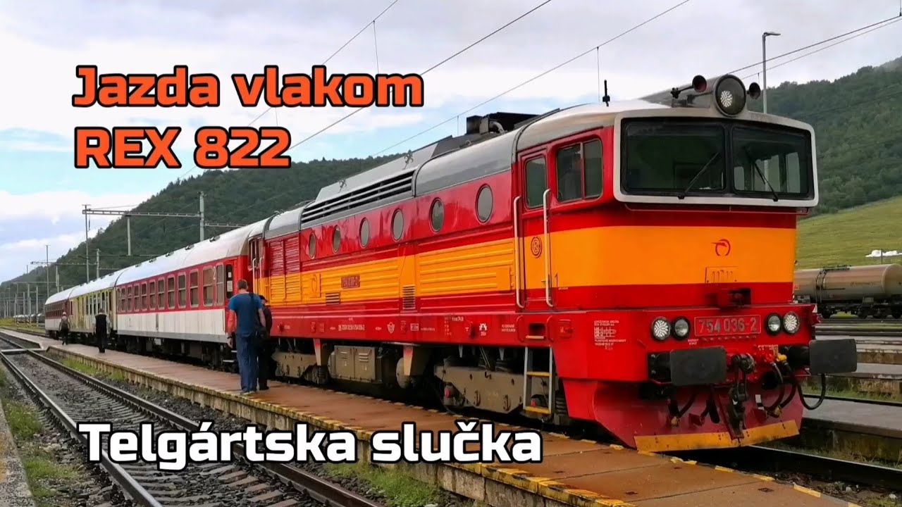 Jazda vlakom po Telgártskej slučke