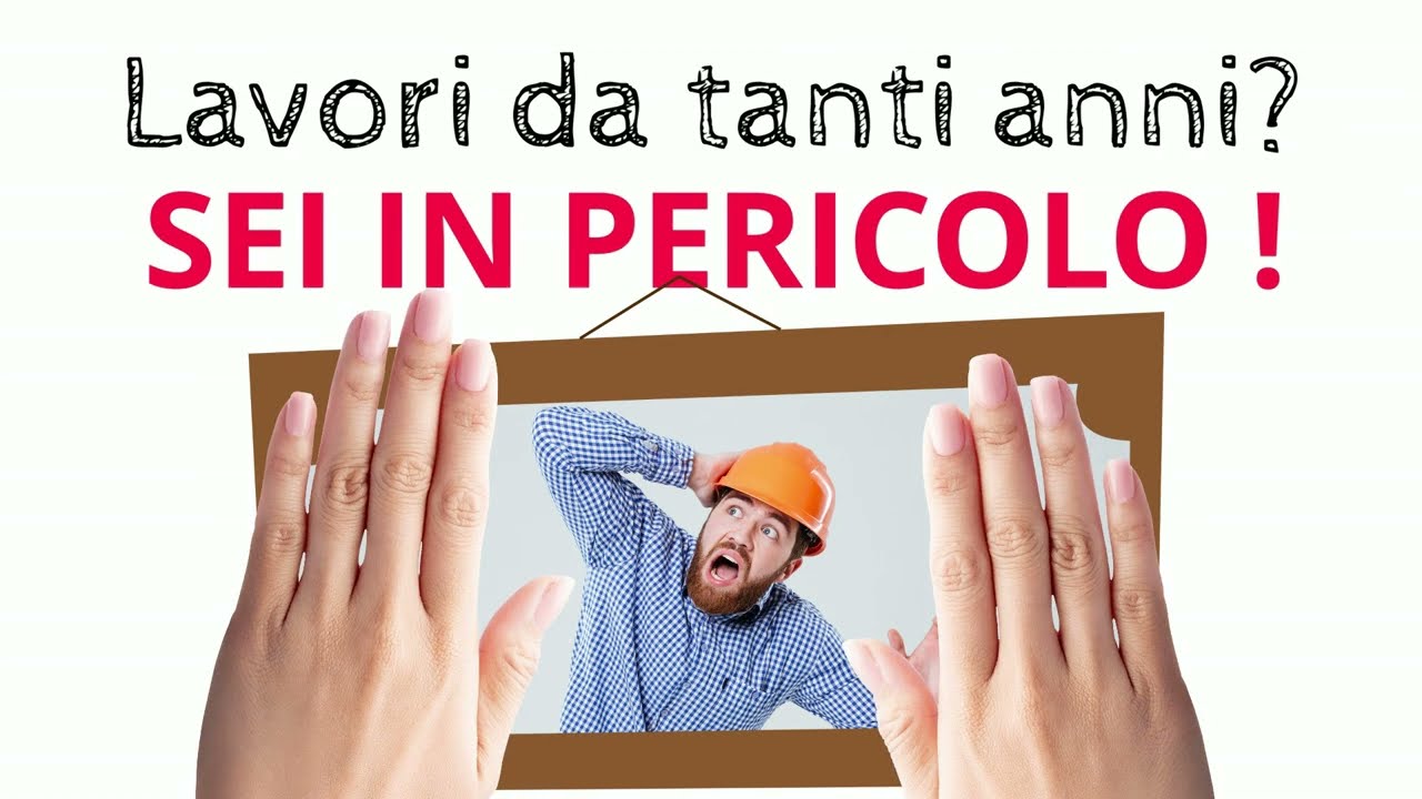Assuefazione al rischio - Lavori da tanti anni? Sei in pericolo!