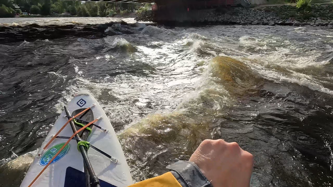 Лосевский порог на SUP. Сплав по реке Вуокса