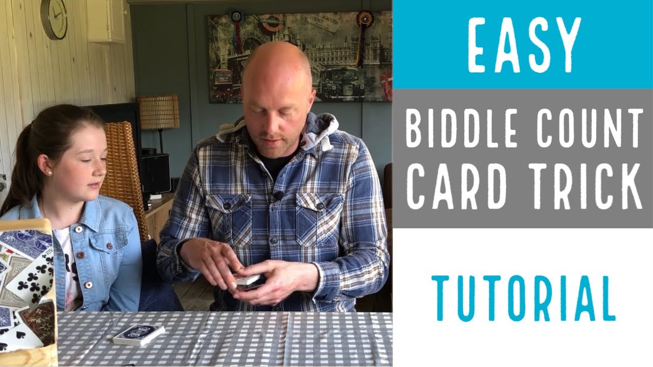BIDDLE COUNT: Card Trick - TUTORIAL