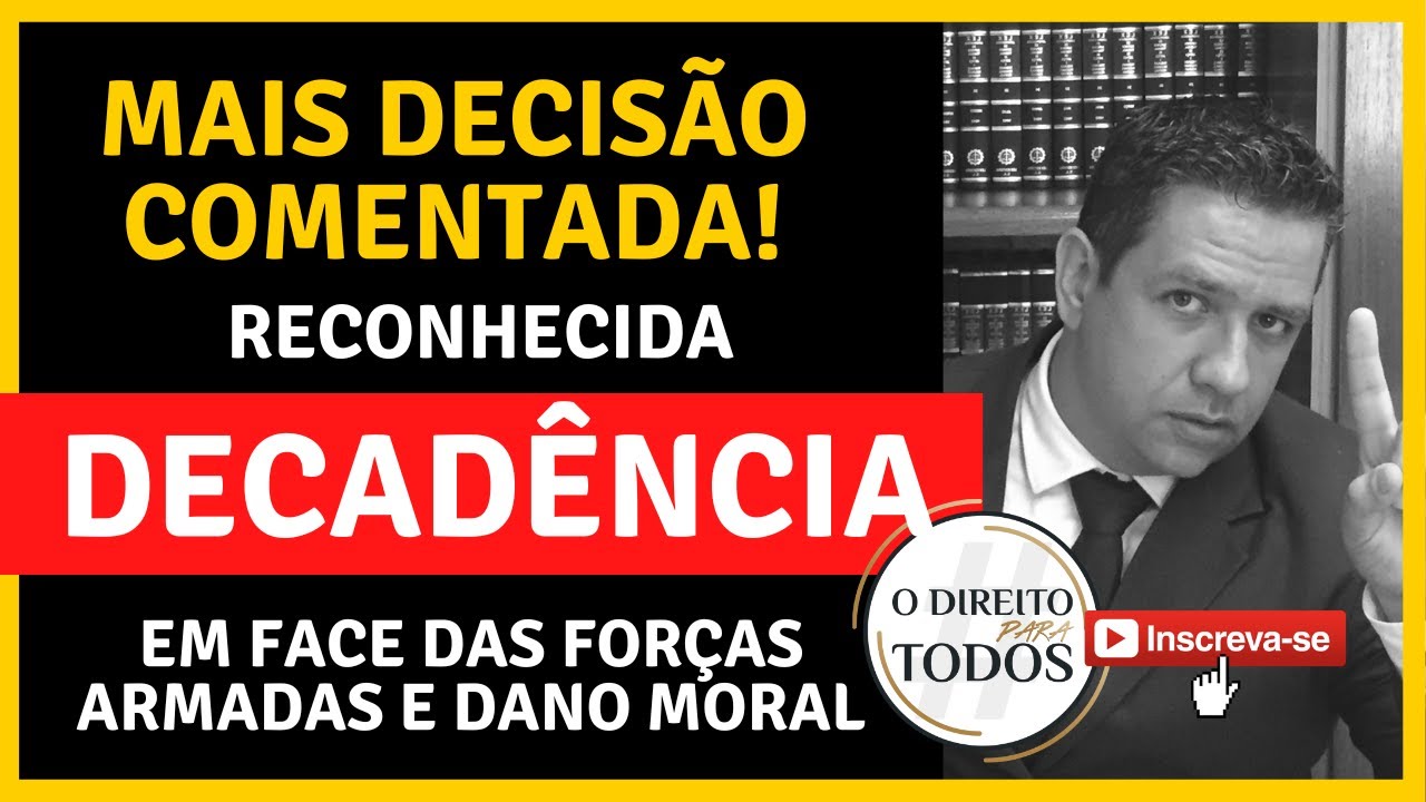 🔴MAIS UMA DECISÃO COMENTADA 🔴DECADÊNCIA RECONHECIDA + TUTELA CONCEDIDA + DANO MORAL.