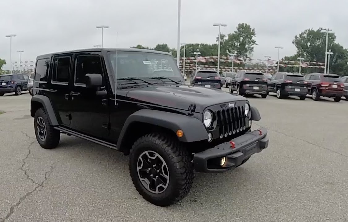 2016 Jeep Wrangler Unlimited Rubicon Hard Rock 4X4|18440