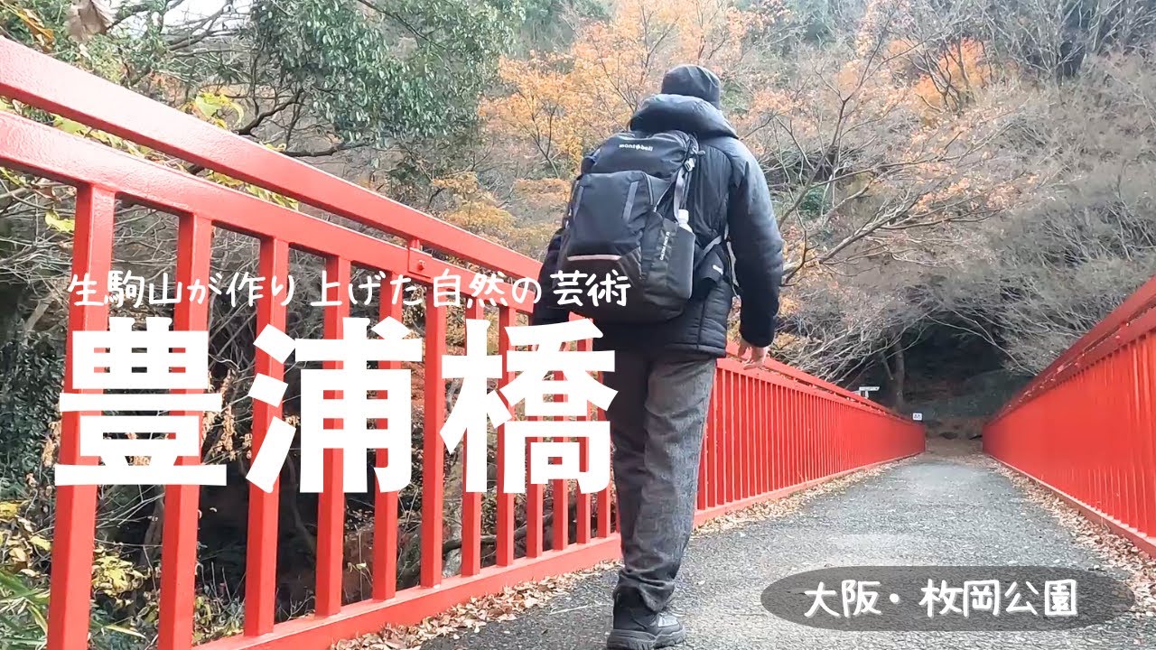 【生駒山 枚岡公園紅葉・豊浦橋】枚岡公園｜生駒山｜吊り橋｜たたら山｜鬼取山｜摂河泉展望コース｜辻子谷コース｜神津獄コース｜大阪府東大阪市