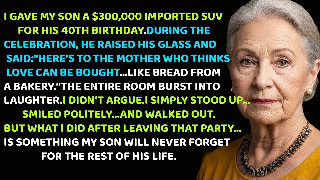 I Gave My Son A $300,000 Car —He Humiliated Me In Front Of Everyone, But What I Did Next Shocked Him