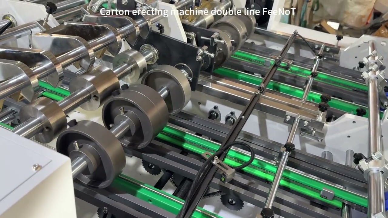 Instruction of double line carton erecting machine installation operation FeeNoT.com