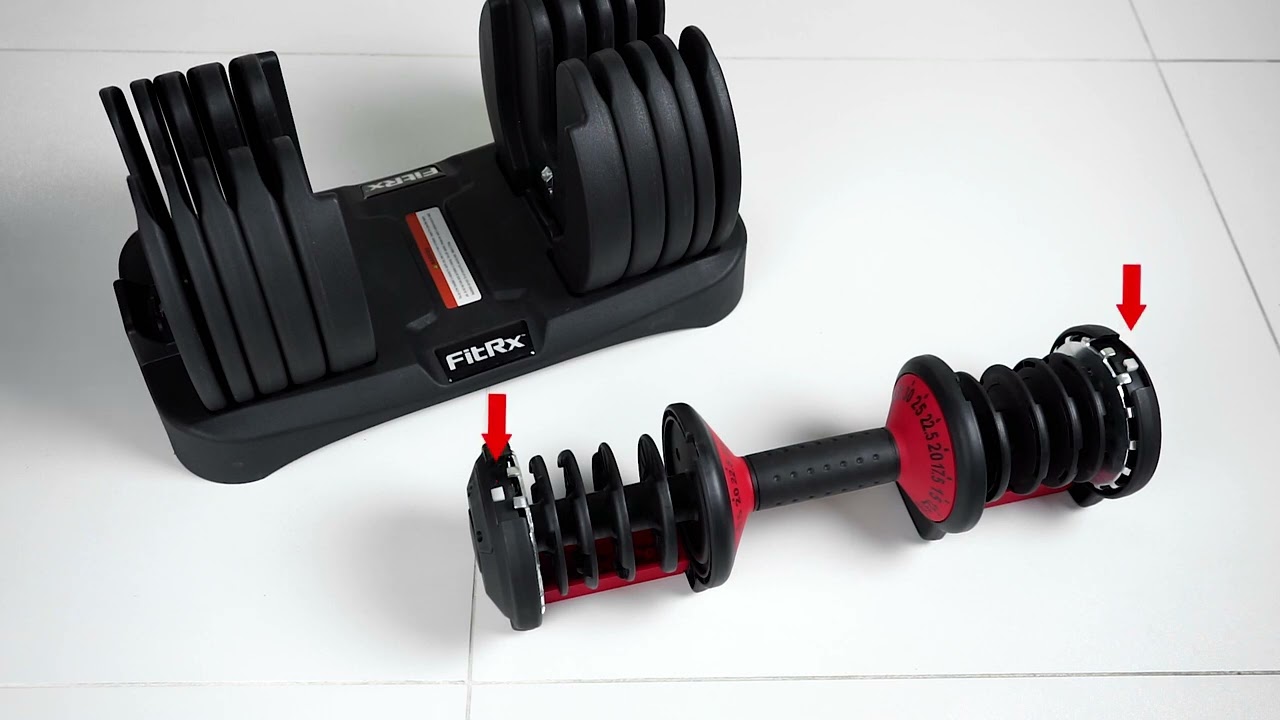 Adjusting the Weights on the FitRx Smartbell