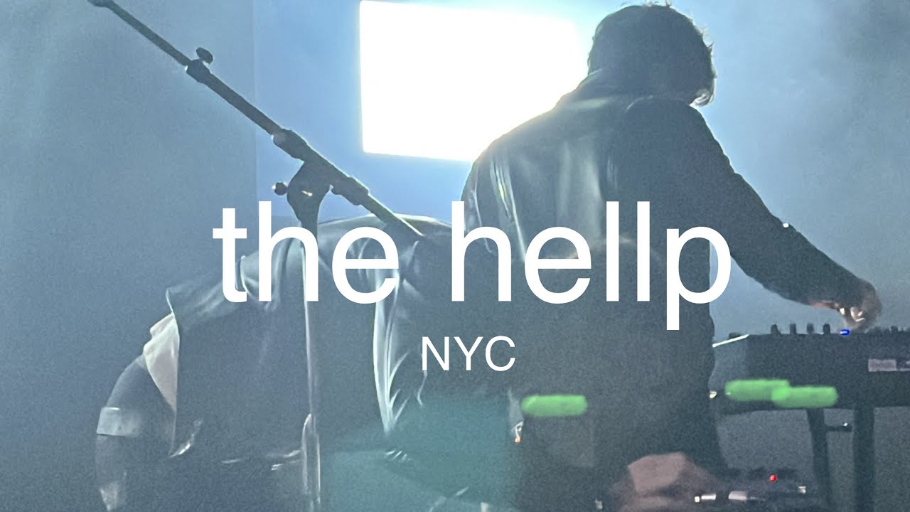 the hellp performing “Feel” live @ Bowery Ballroom, NYC 05/31/23