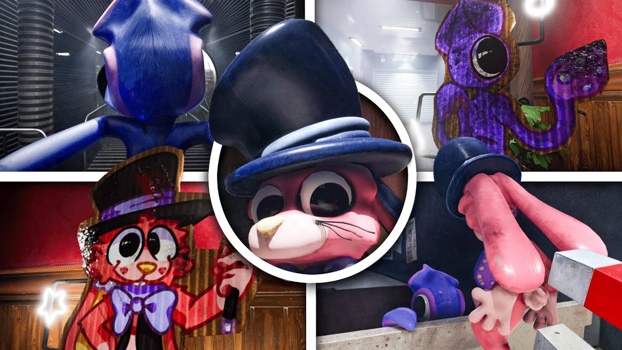 Hopper's Hotel (Remastered) - Full Game Walkthrough & NEW Ending + ALL Jumpscares (Mascot Horror)