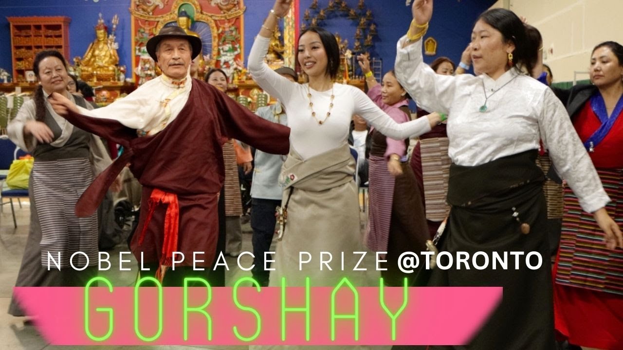 Toronto Gorshey, Dec 10, 2023, Nobel Peace Prize, Tibetan Circle Dance, Gorshay Songs