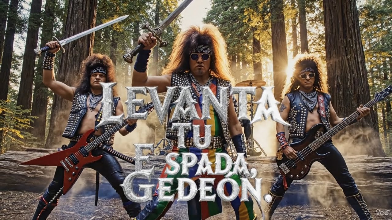 LEVANTA TU ESPADA, GEDE&Oacute;N ⚔️🔥 | Hard Rock Cristiano 80&rsquo;s