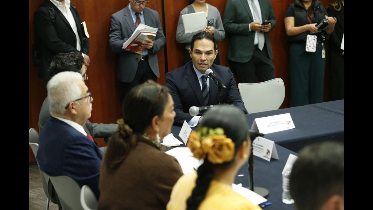 3. Vicecoordinador del GPPAN, Enrique Vargas del Villar, en la Comisión de Seguridad Pública