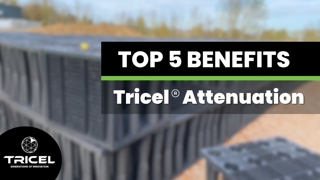 Top 5 Benefits of Tricel Stormwater Crates