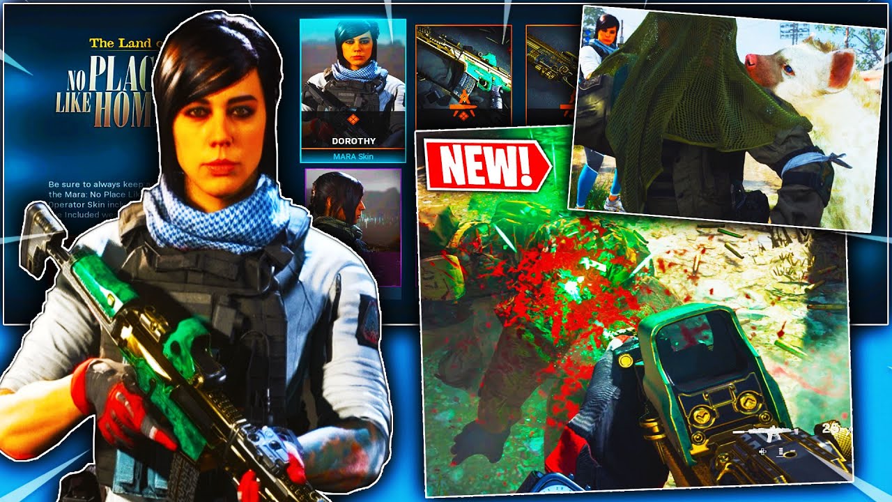 the NEW NO PLACE LIKE HOME MARA BUNDLE IN MODERN WARFARE! SHOWCASE (NEW EMERALD TRACER FIRE)