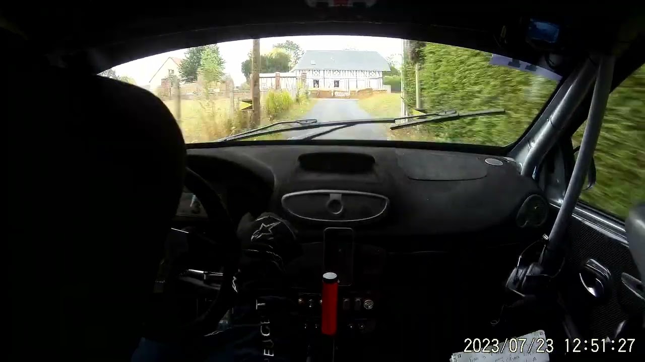 Rallye Elbeuf 2023 - Es4 - Rebut/Rebut - Clio R3 Max