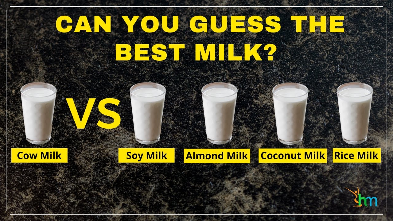 Cow Milk vs Vegan Milk (Plant-based milk) - Which is better?