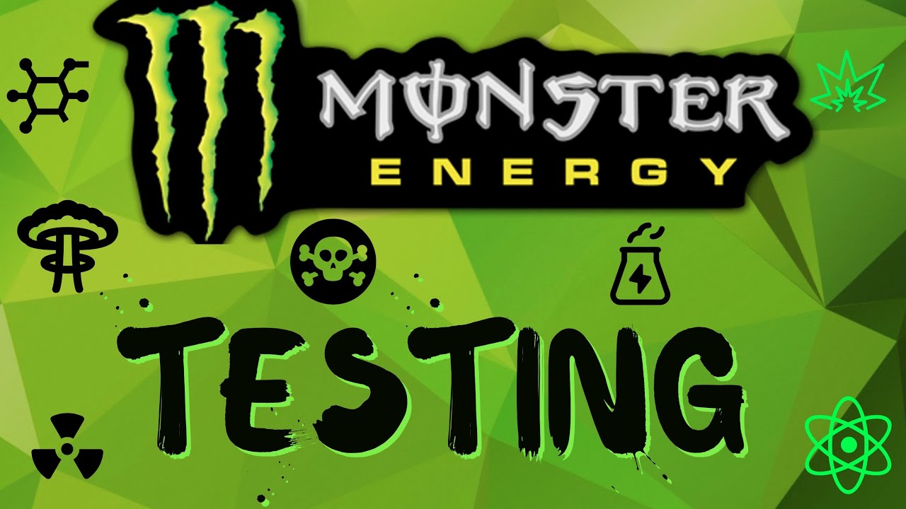 German Monster Energy Drink Testing