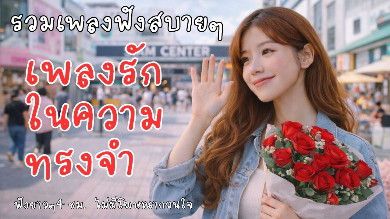 รวมเพลงฮิตล่าสุด ในความทรงจำ  💗 รวมเพราะๆฟังสบาย | เพลงรัก • ฟังตอนทำงาน/อ่านหนังสือ ไม่มีโฆษณา