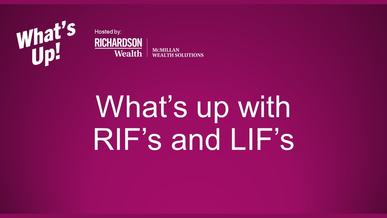What's Up with RIF's and LIF's
