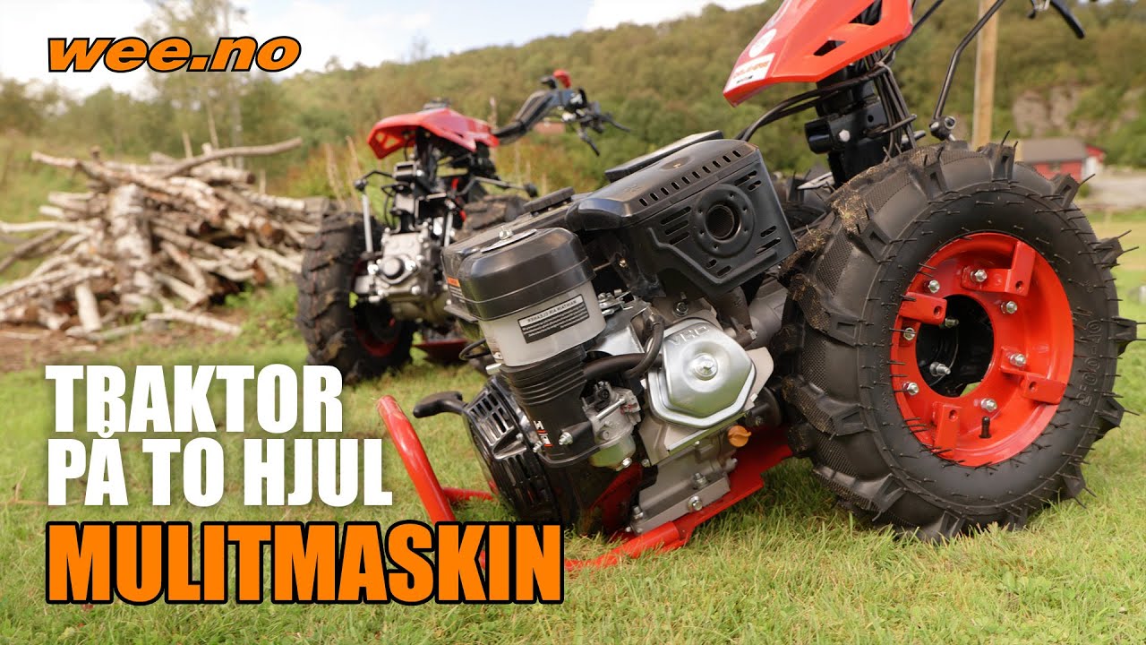 Tohjulstraktor AGRO 750 | Diesel 7KW | Bensin 13HK