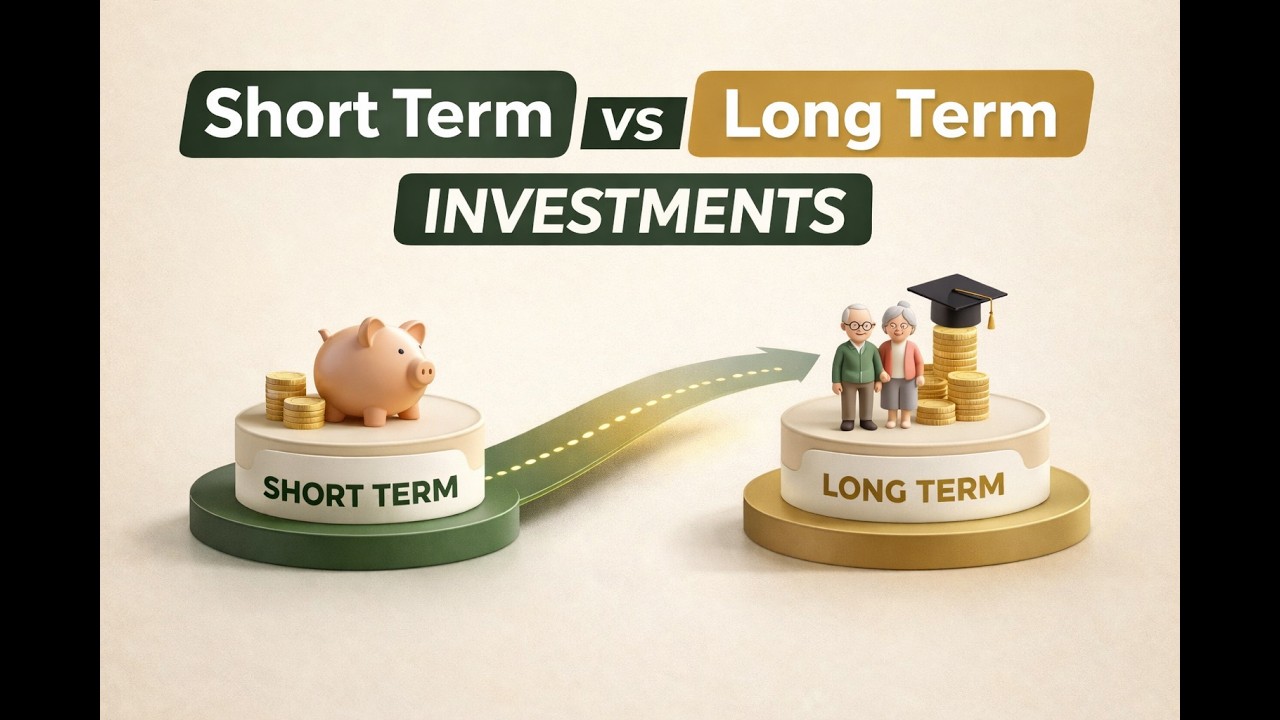 Short Term vs Long Term Investment | Goal Based Investing Explained I Biren Padaliya I
