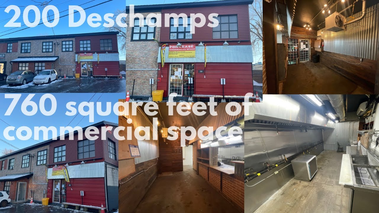 200 Deschamps COMMERCIAL space Walk Through | Taurus-Realty