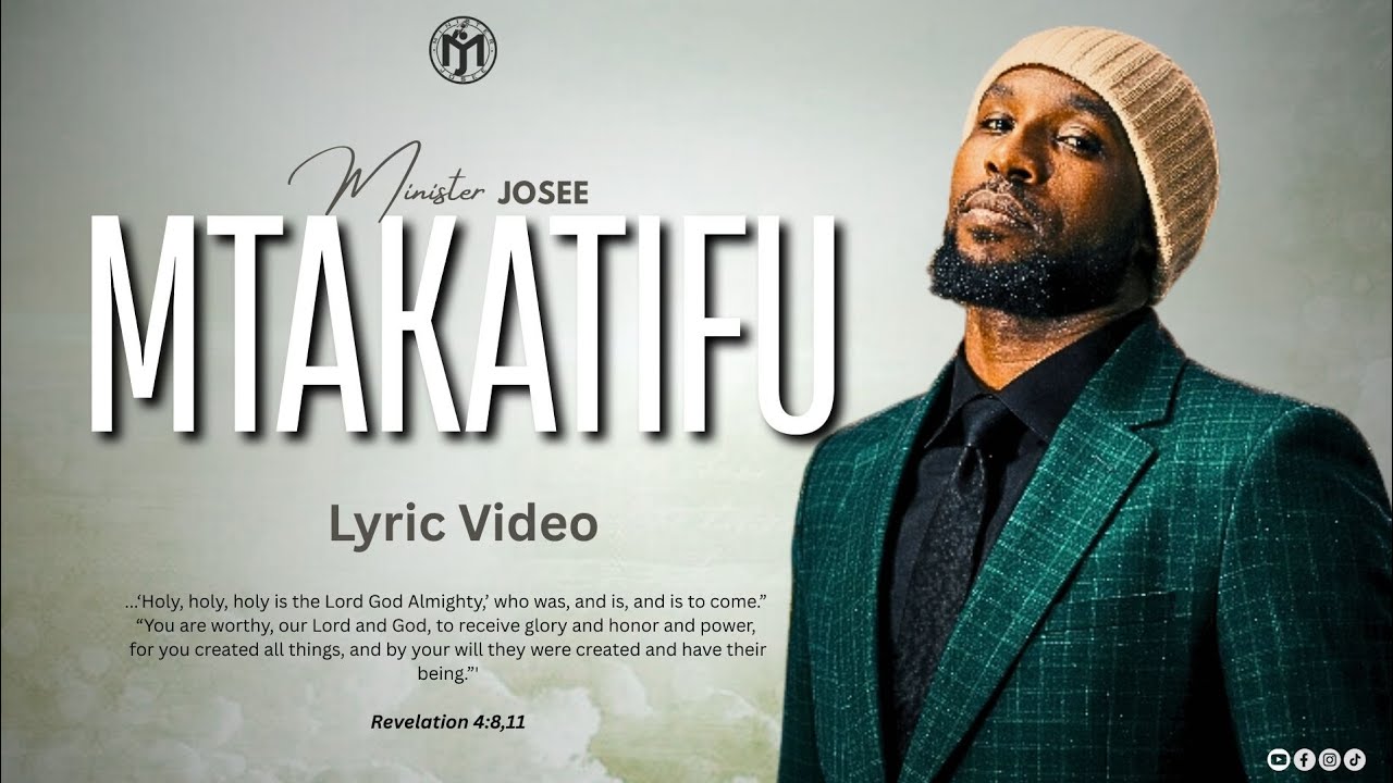 MTAKATIFU _ By _ Minister Josee _ Lyric Video 