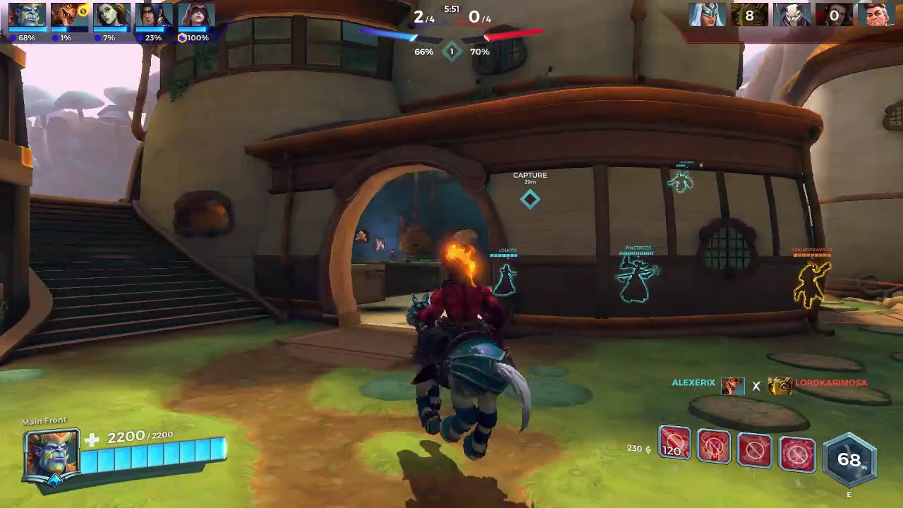 Grohk Damage Brimstone Ranked 4-0 Brightmarsh Map Paladins Gameplay 2019 06 02 17 11 03