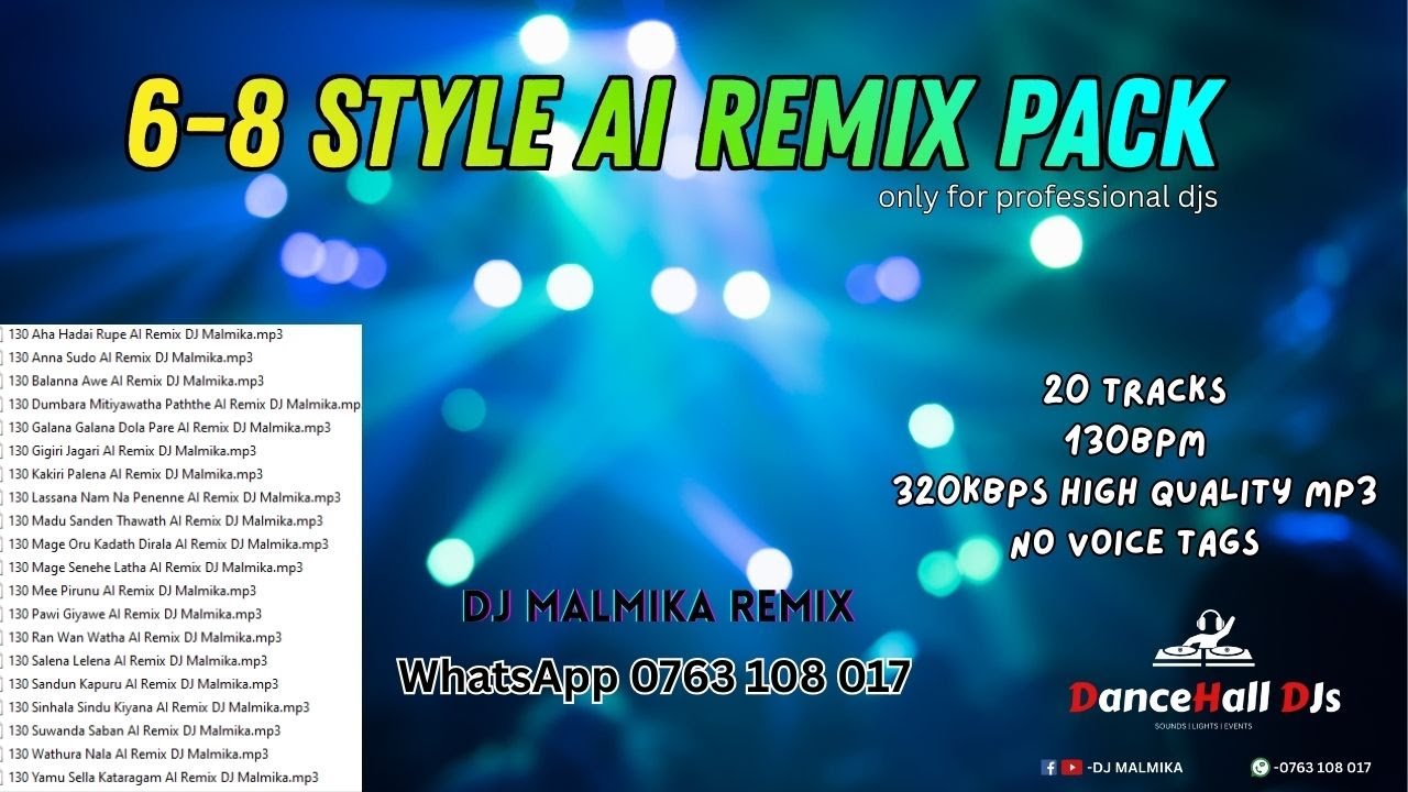 6-8 Style AI Remix Pack