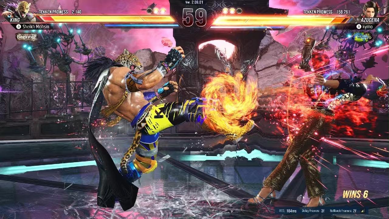 Tekken 8 Law vs Steve 