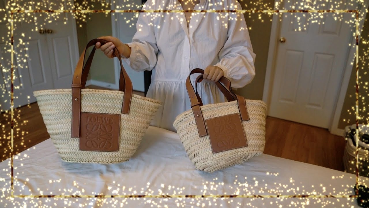 Loewe Basket Small vs Medium