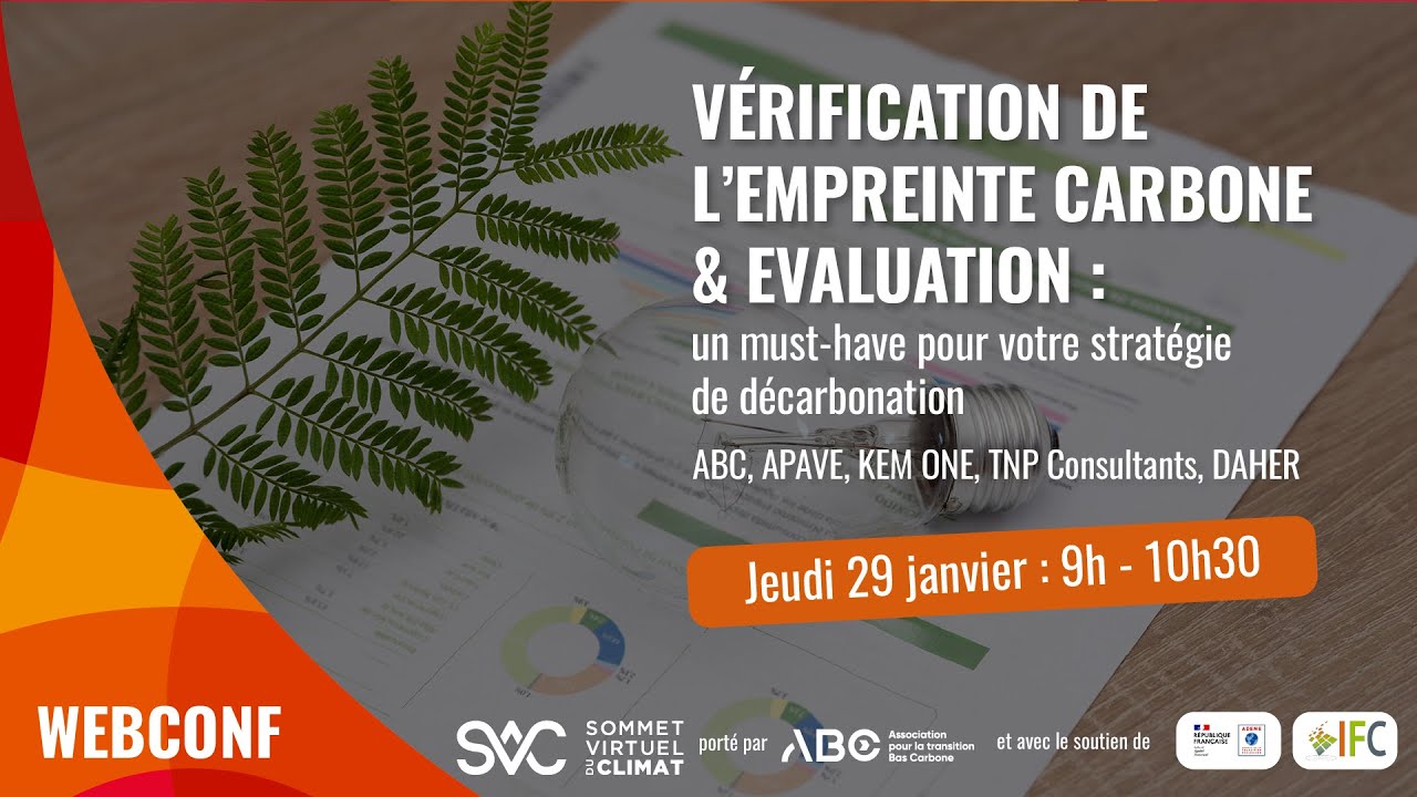 Vérification de l'empreinte carbone & évaluation : un must-have pour votre décarbonation !